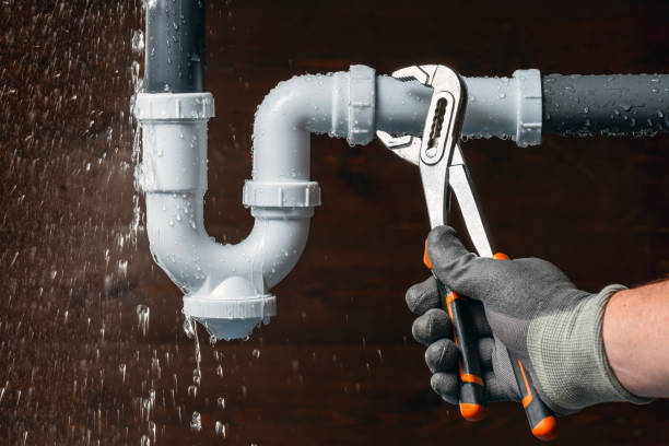 Professional Plumbing technician working in Sumner, ME